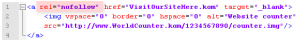 Blog Counter Solving External Linking
