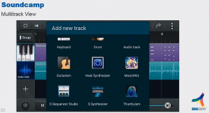 Samsung Soundcamp DAW Add App View