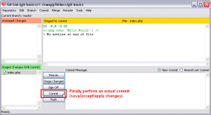 Git Basics 12 Edit Existing PHP File (Part 4) Commit New Changes