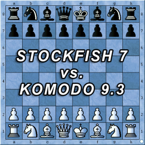 Stockfish 7 vs Komodo 9.3 (x64)