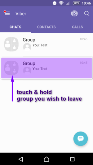 Viber Groups 2019-01 - How To Permanently Leave Stop Receiving Messages STEP-1