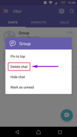Viber Groups 2019-01 - How To Permanently Leave Stop Receiving Messages STEP-2