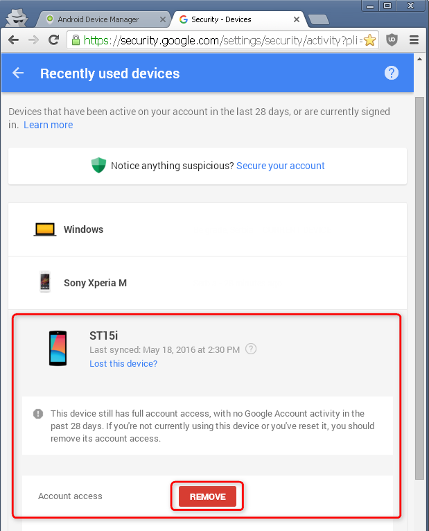 How To Remove Device From Google Android Device Manager