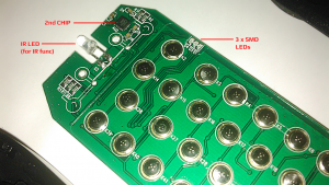  AirMouse Volare a distanza ALITV VIBOTON all'interno PCB 2 