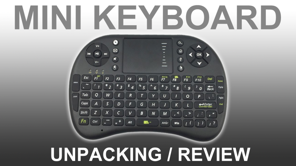 REVIEW Wireless USB Mini-Keyboard for Smart TV Box PC Raspberry Pi Ubuntu Windows Android Xbox PlayStation