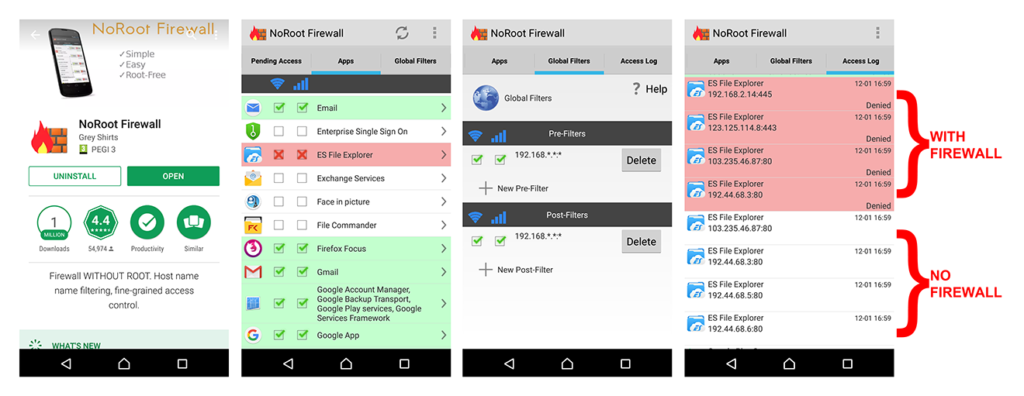 How To Control and Prevent or Stop Specific Android App Internet Access ...
