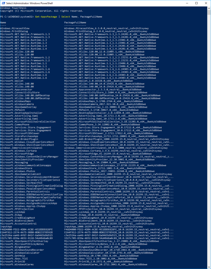 Microsoft vclibs. Microsoft.DESKTOPAPPINSTALLER. Peopleexperiencehost. Microsoft Neutral. Microsoft.Windows.pinningconfirmationdialog.