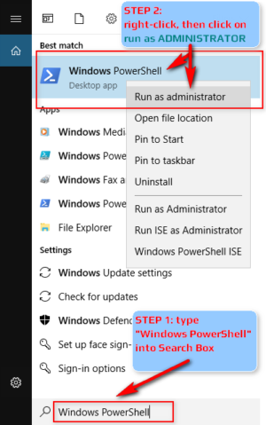 Microsoft Windows 10 PowerShell - How To Run