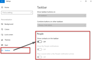 Windows 10 How To Hide People Icon From Taskbar