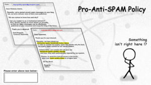 Pro-Anti-SPAM Policy Comic