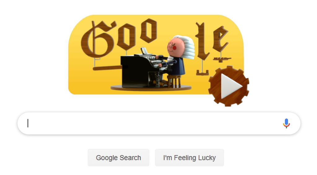 Google Makes AI Music Composer Doodle – Johann Sebastian Bach Harmonizer