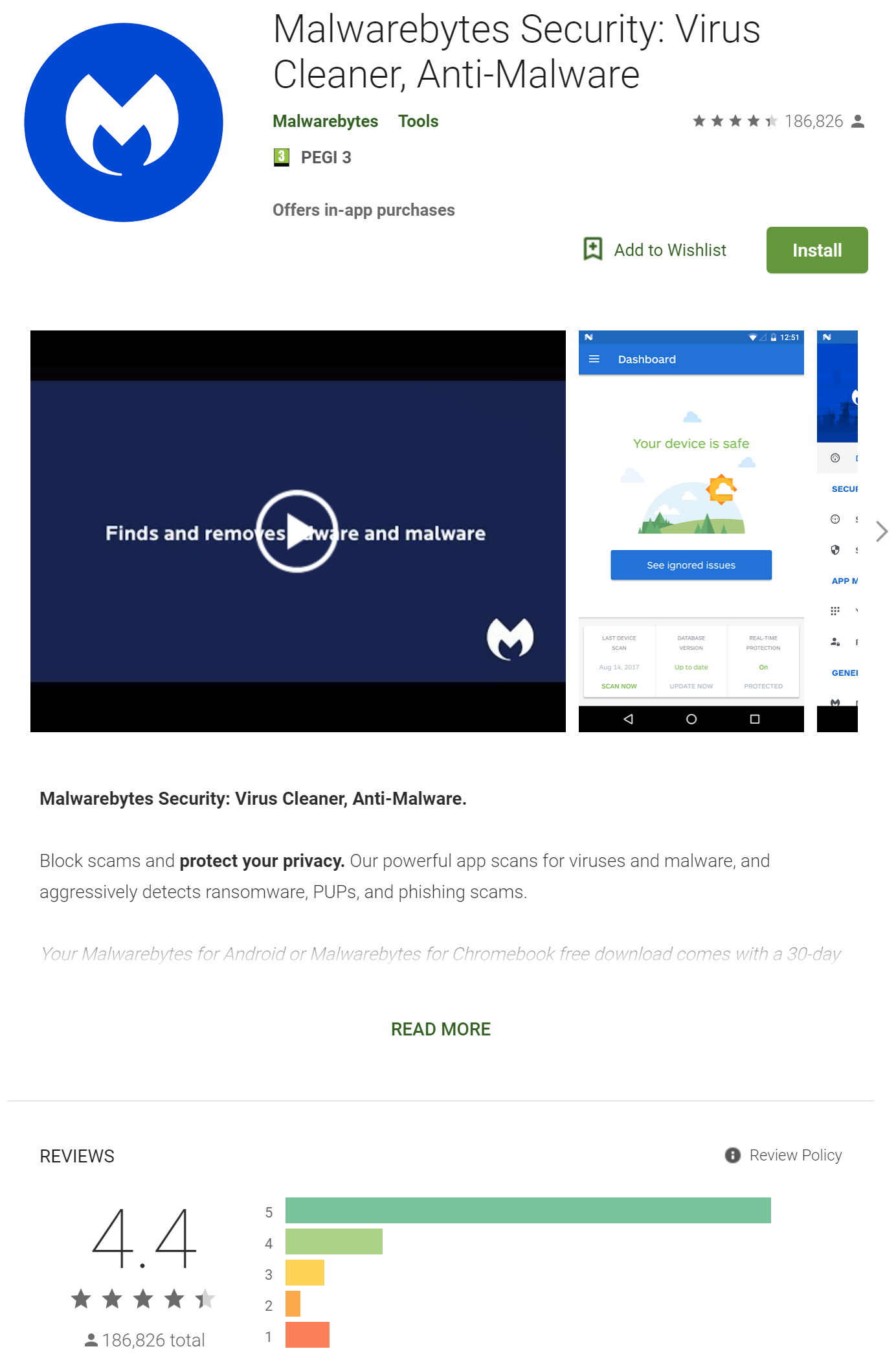 malwarebytes google redirect