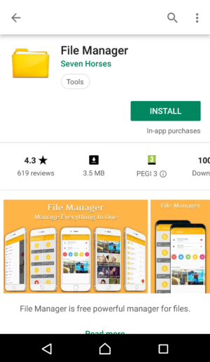 File Manager by Seven Horses