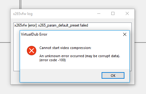 hevc codec failed to open