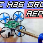 JJRC H36 Drone Frame Replacement Repair