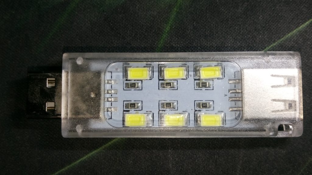 USB LED LAMP (6+6)x5730 CLOSE-UP