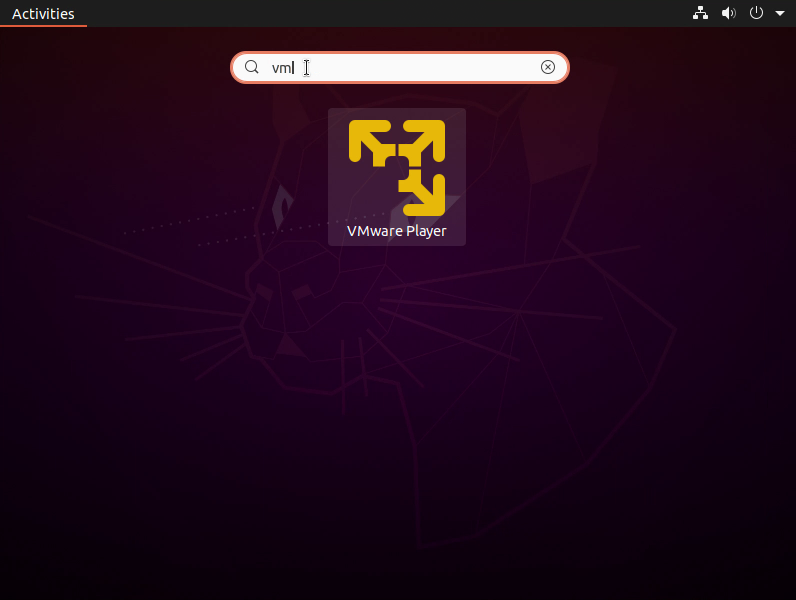 vmware workstation player ubuntu