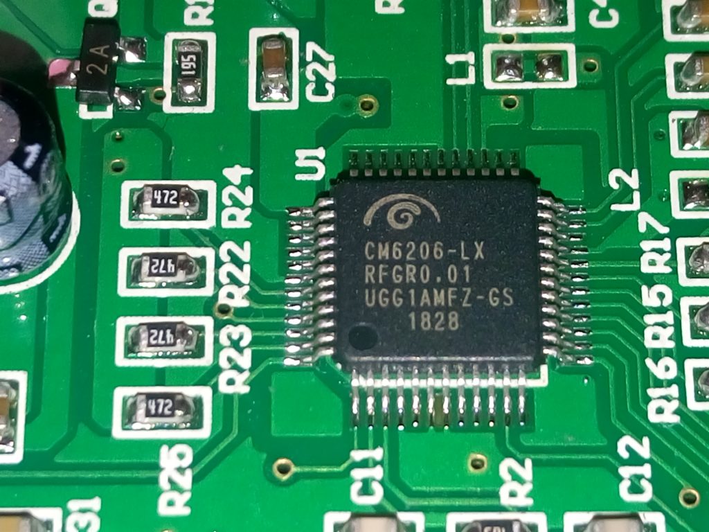 C-MEDIA CM6206 Chip Close-Up