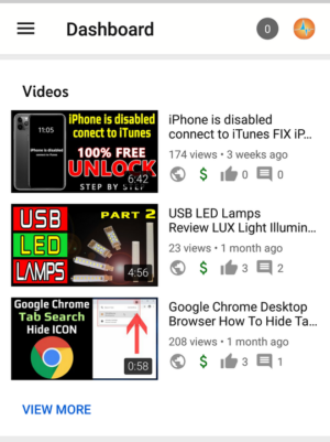 YouTube Studio App - Dislikes Numbers Are Gone