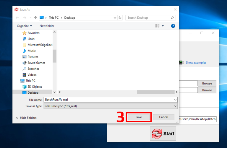 FreeFileSync – How To Setup Real-Time Folder Sync In Background on ...