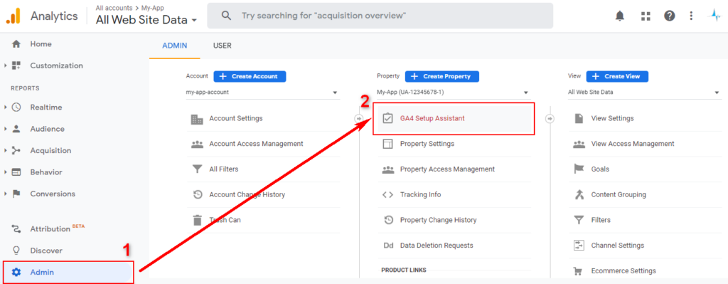 Google Analytics GA4 Property Setup #1