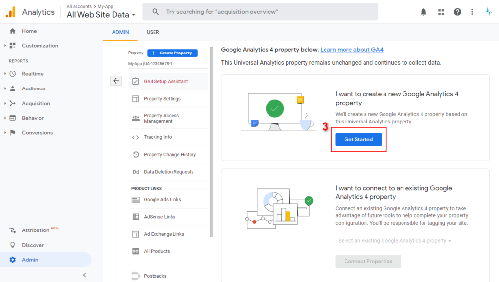 Google Analytics GA4 Property Setup #2 Get Started